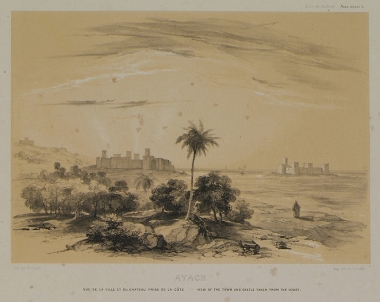 Άποψη των δύο φρουρίων του Κιζ Καλεσί, της αρχαίας Κωρύκου, που ήταν επίνειο της Σελεύκειας. Το ένα από τα φρούρια βρισκόταν στην ακτή και το άλλο είναι χτισμένο στην ομώνυμη νήσο (Κιζ Καλεσί, παλαιότερα Κραμβούσα).