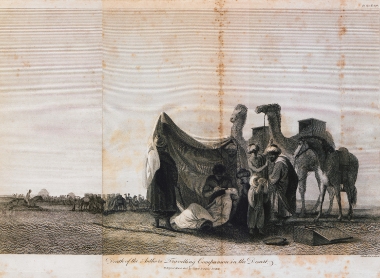 Ο θάνατος του συνοδοιπόρου του συγγραφέα στην έρημο της Αραβίας.