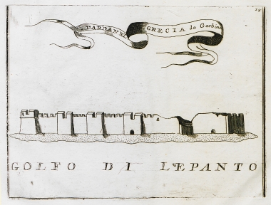 Το φρούριο του Αντιρρίου από τα νοτιοδυτικά.