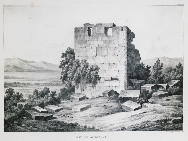 Αρχαία ερείπια στη Λιλαία Φωκίδας.