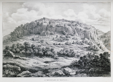 Άποψη της Ακρόπολης της Δαύλειας.