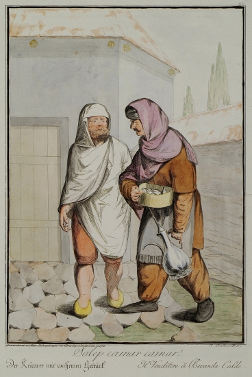 Σαλεπτζής στην Κωνσταντινούπολη.