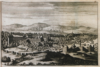 Άποψη του Μπάαλμπεκ στον Λίβανο.