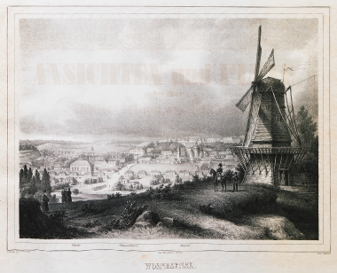 Άποψη του Βόσνεσενσκ, στη Ουκρανία. Ο αυτοκράτορας Αλέξανδρος Α΄είχε εγκαταστήσει στο Βόσνεσενσκ ισχυρή μονάδα ιππικού για τον καλύτερο έλεγχο των περιοχών της Νέας Ρωσίας.