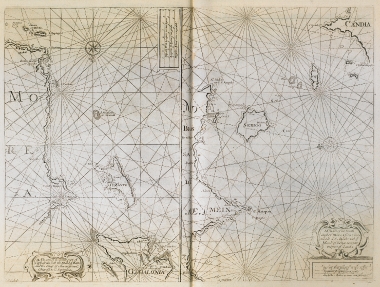 Χάρτης του νοτίου τμήματος της Κεφαλονιάς, της Ζακύνθου και των ακτών της Πελοποννήσου γύρω από την φρούριο Χλεμούτσι (Κυλλήνη). Χάρτης των νότιων ακτών της Πελοποννήσου με τα Κύθηρα.