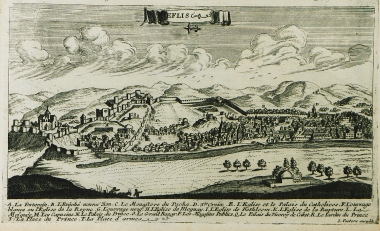 Άποψη της Τιφλίδας. Στα αριστερά διακρίνεται το κάστρο Ναρικάλα.