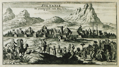 Άποψη του Σουλτανίγιε στο Ιράν.