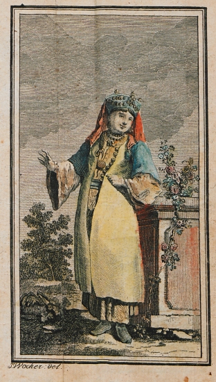 Γυναίκα αριστοκρατικής καταγωγής από τη Δαλματία.