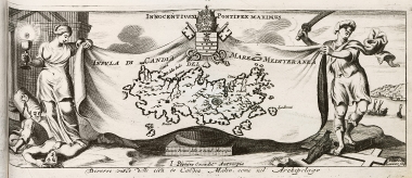 Χάρτης της Κρήτης.