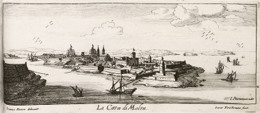 Πανοραμική άποψη της Βαλέττας στη Μάλτα.