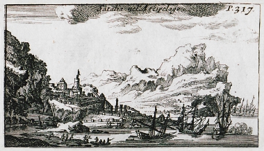 Άποψη της Αττάλειας στη Μικρά Ασία.