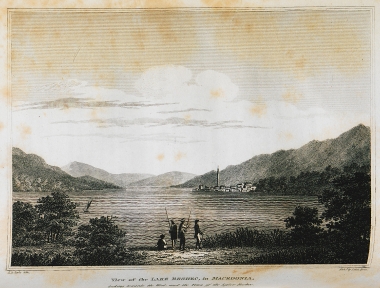 Τοπίο στη λίμνη Βόλβη.