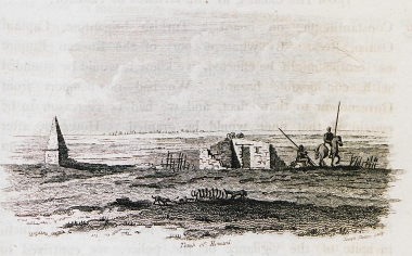 Ο τάφος του Βρετανού μεταρρυθμιστή του σωφρονιστικού συστήματος Τζον Χάουαρντ στο Κερτς της Κριμαίας.