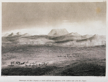 Άποψη της οροσειράς Τσατίρ Νταγ, κοντά στη Συμφερούπολη της Κριμαίας.