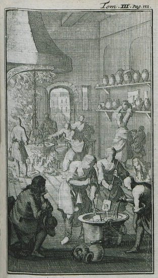 Τρόπος παρασκευής κρασιού στο Χαλέπι, στη Συρία.