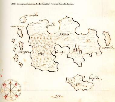 Χάρτης της Λέρου.