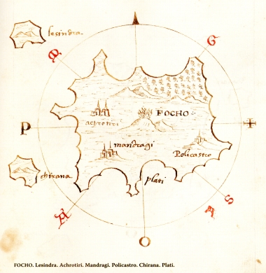 Χάρτης της Νισύρου.