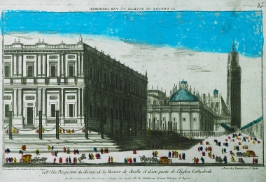 Άποψη του Γενικού Αρχείου των Ινδιών στη Σεβίλλη.