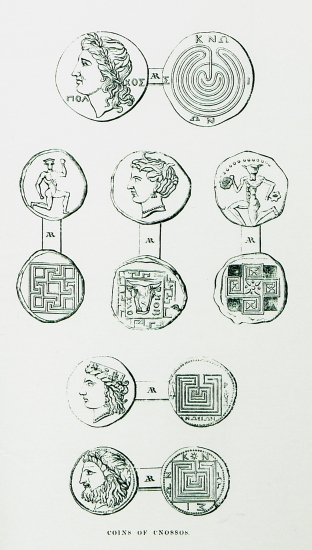 Νομίσματα της Κνωσσού.