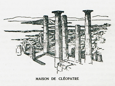 Η «Οικία της Κλεοπάτρας και του Διοσκουρίδη» στη Δήλο.