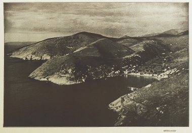 Πανοραμική άποψη του Μεγάλου Λιβαδιού στη Σέριφο.