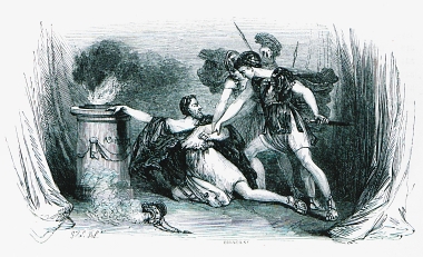 Ο Θηραμένης συλλαμβάνεται με εντολή του Κριτία.