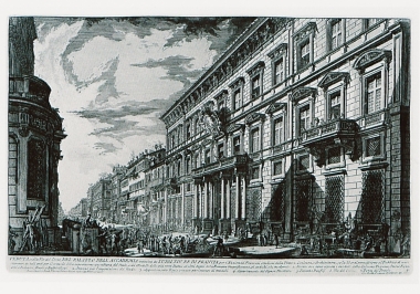 Το Παλάτσο Μαντσίνι στη Βία ντελ Κόρσο, στη Ρώμη.