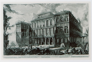 Το Παλάτσο Μπαρμπερίνι, σήμερα Εθνική Πινακοθήκη Αρχαίας Τέχνης της Ιταλίας, στη Ρώμη.