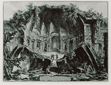 Το Σεραπείο στην έπαυλη του Αδριανού στο Τίβολι.