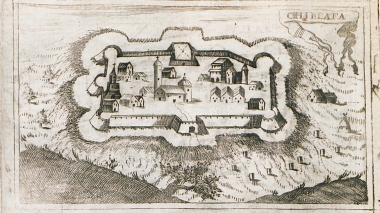 Άποψη του κάστρου της Κελεφάς.