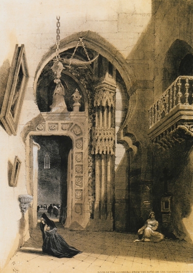 Η είσοδος (πρόναος) του καθεδρικού ναού της Σεβίλλης.