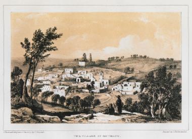 Άποψη της Βηθανίας, κοντά στην Ιερουσαλήμ.