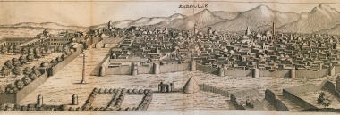 Άποψη του Κασάν στο Ιράν.