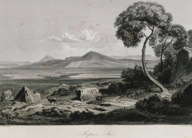 Η λίμνη της Κωπαΐδας στη Βοιωτία.