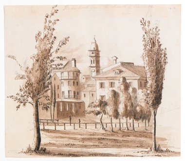 Η ιερά μονή Παναγίας Πλατυτέρας στην Κέρκυρα.