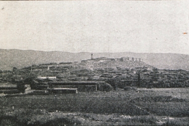 Άποψη του Ζίλε από τα νότια. Στο βάθος το ομώνυμο κάστρο.