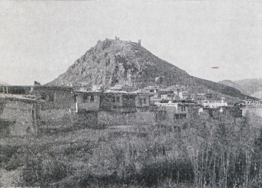 Άποψη του Τουρχάλ, θέσης που ταυτίζεται από πολλούς ερευνητές με την αρχαία Γαζίουρα.