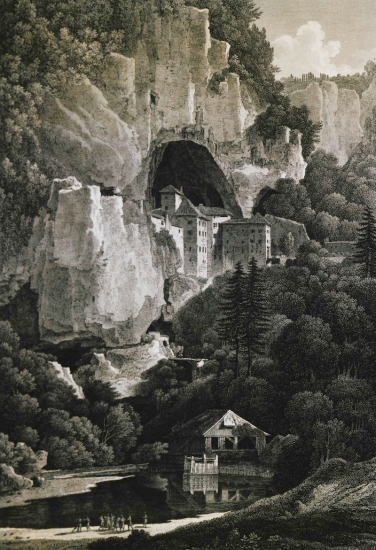 Άποψη του κάστρου Πρετζάμα στη Σλοβενία.