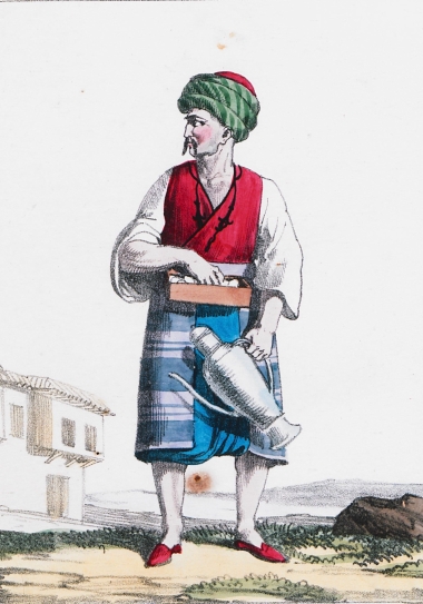 Πλανόδιος πωλητής σαλεπιού (ζεστού ροφήματος).