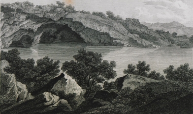 Αποστραγγιστικό κανάλι (καταβόθρα) των προϊστορικών χρόνων στην Κωπαΐδα.