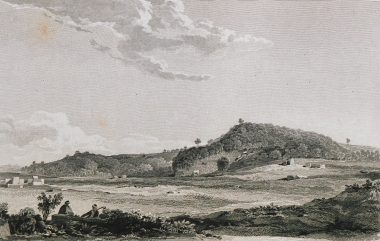 Άποψη του αρχαίου θεάτρου της Μεγαλόπολης.