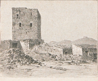Πύργος μεσαιωνικής περιόδου στην Πύλα της Κύπρου.