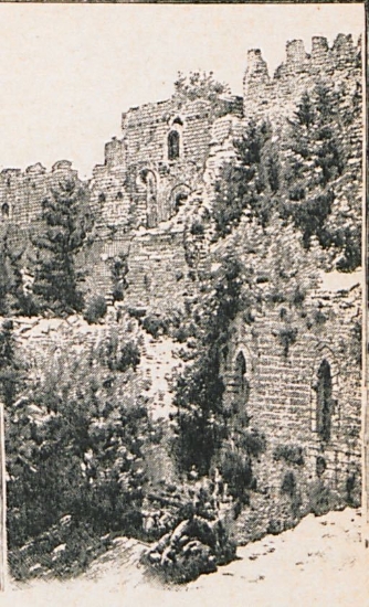 Άποψη του κάστρου του Αγίου Ιλαρίωνα.
