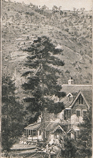 Βρετανικό διοικητήριο στο όρος Τρόοδος.