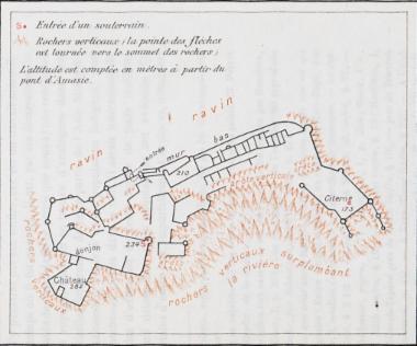 Κάτοψη του κάστρου της Αμάσειας.