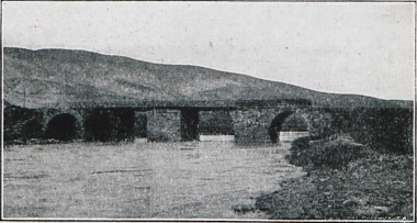 Γέφυρα στον ποταμό Γεσίλ, κοντά στη θέση της Κόμανας της Ποντικής.