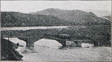 Γέφυρα στο ποταμό Αλούτζρα, στο Σεμπίν Καραχισάρ.