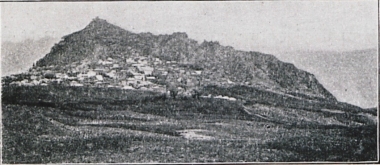 Άποψη του Σεμπίν Καραχισάρ. Στο βάθος το κάστρο.