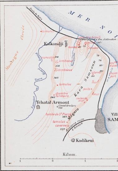 Χάρτης της Σαμψούντας.