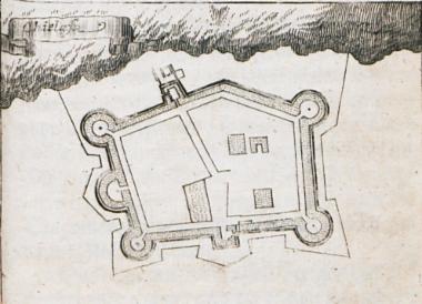 Κάτοψη του Κάστρου της Κελεφάς, νότια από το Οίτυλο, στη λακωνική Μάνη.